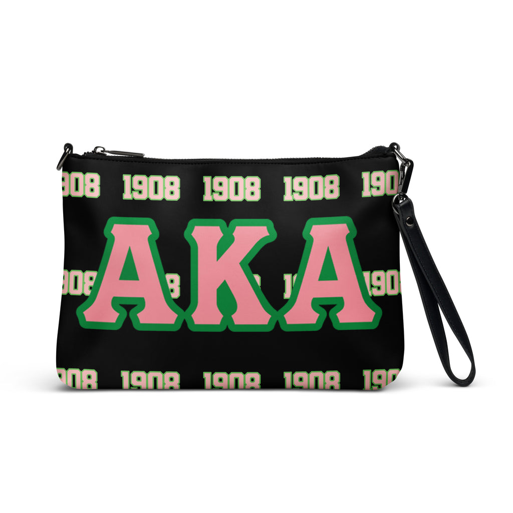 Alpha Kappa Alpha “Greeked” Crossbody Bag