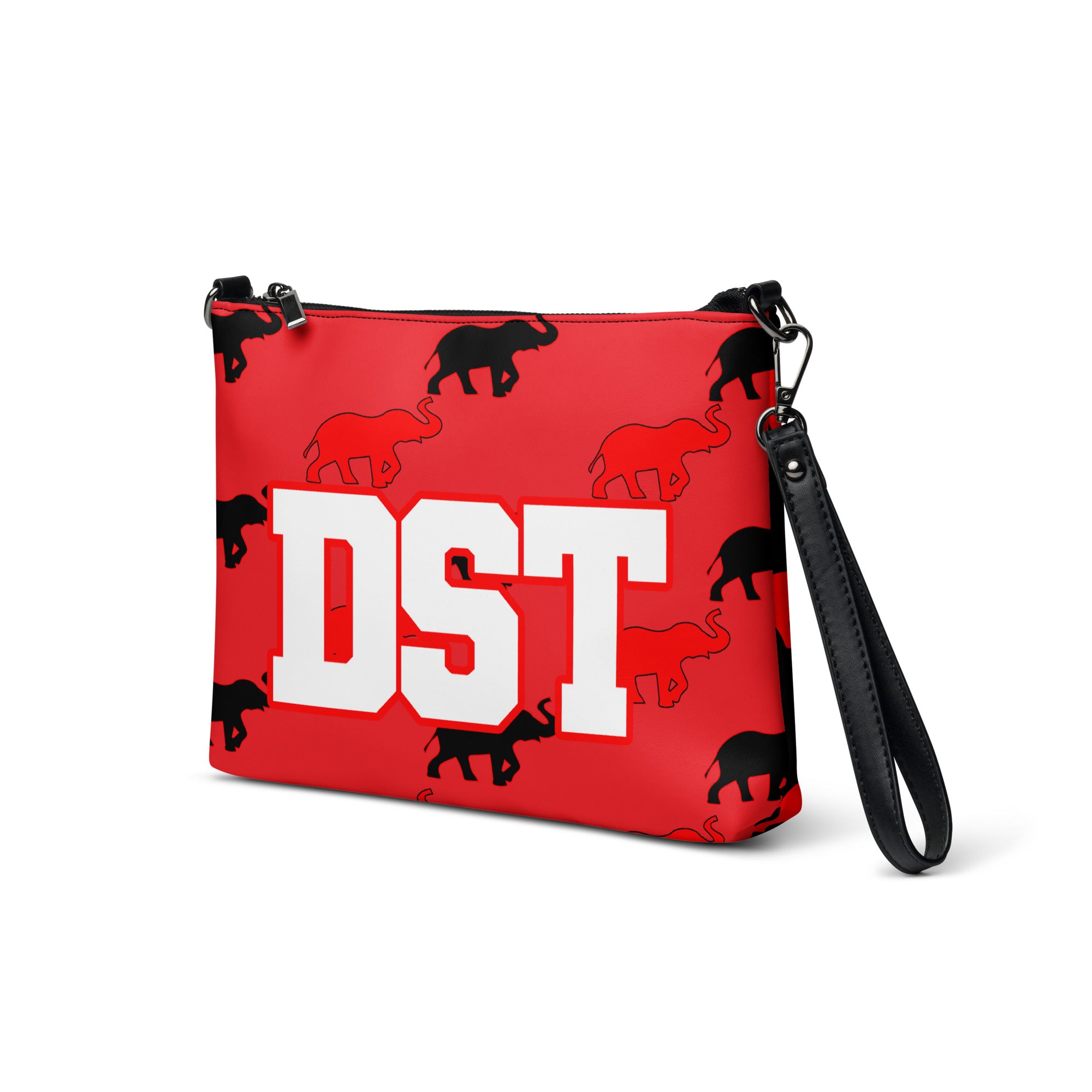 Delta Sigma Theta “DST” Two Tone Crossbody Bag