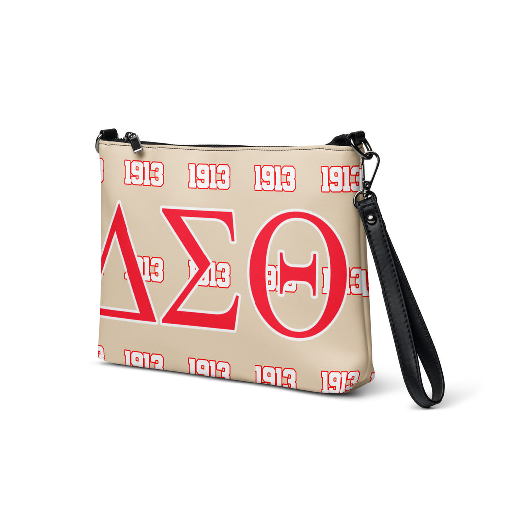 Delta Sigma Theta “Greeked” Crossbody Bag