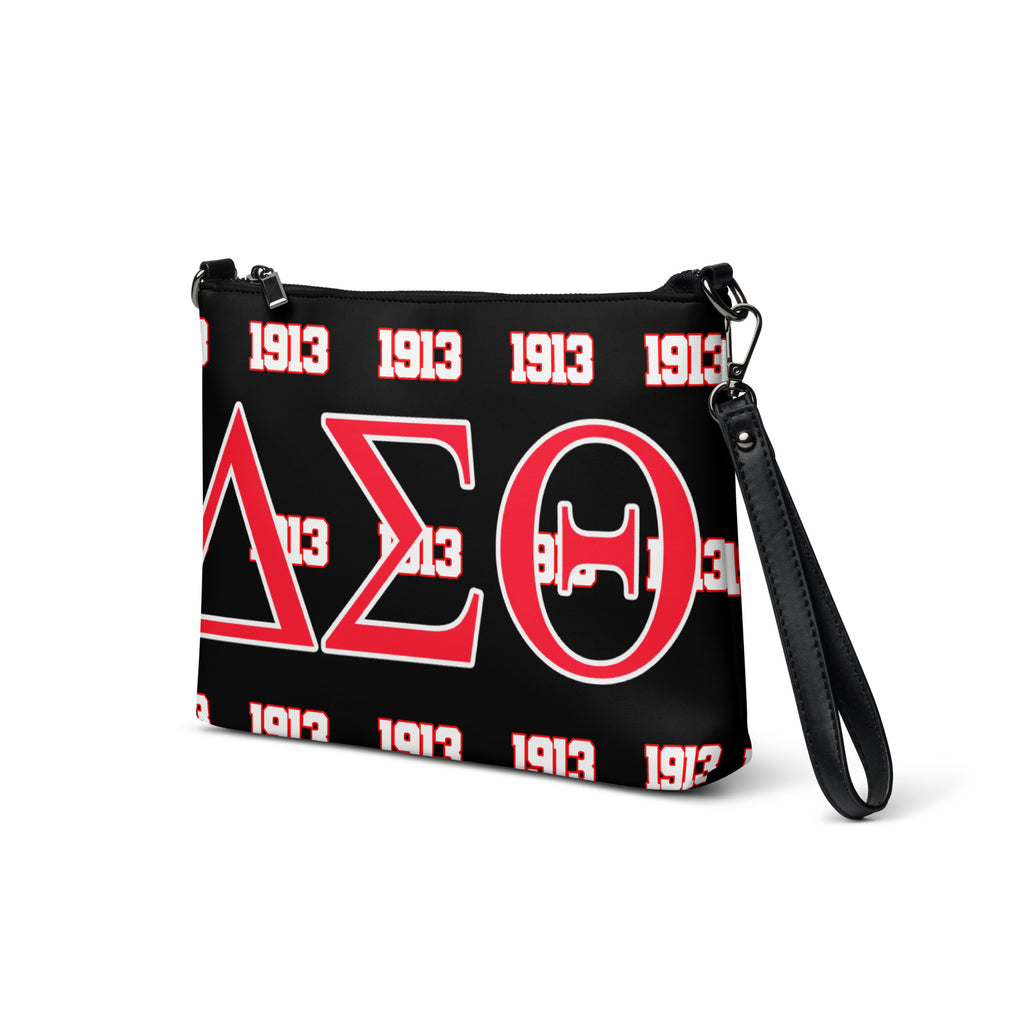 Delta Sigma Theta “Greeked” Crossbody Bag