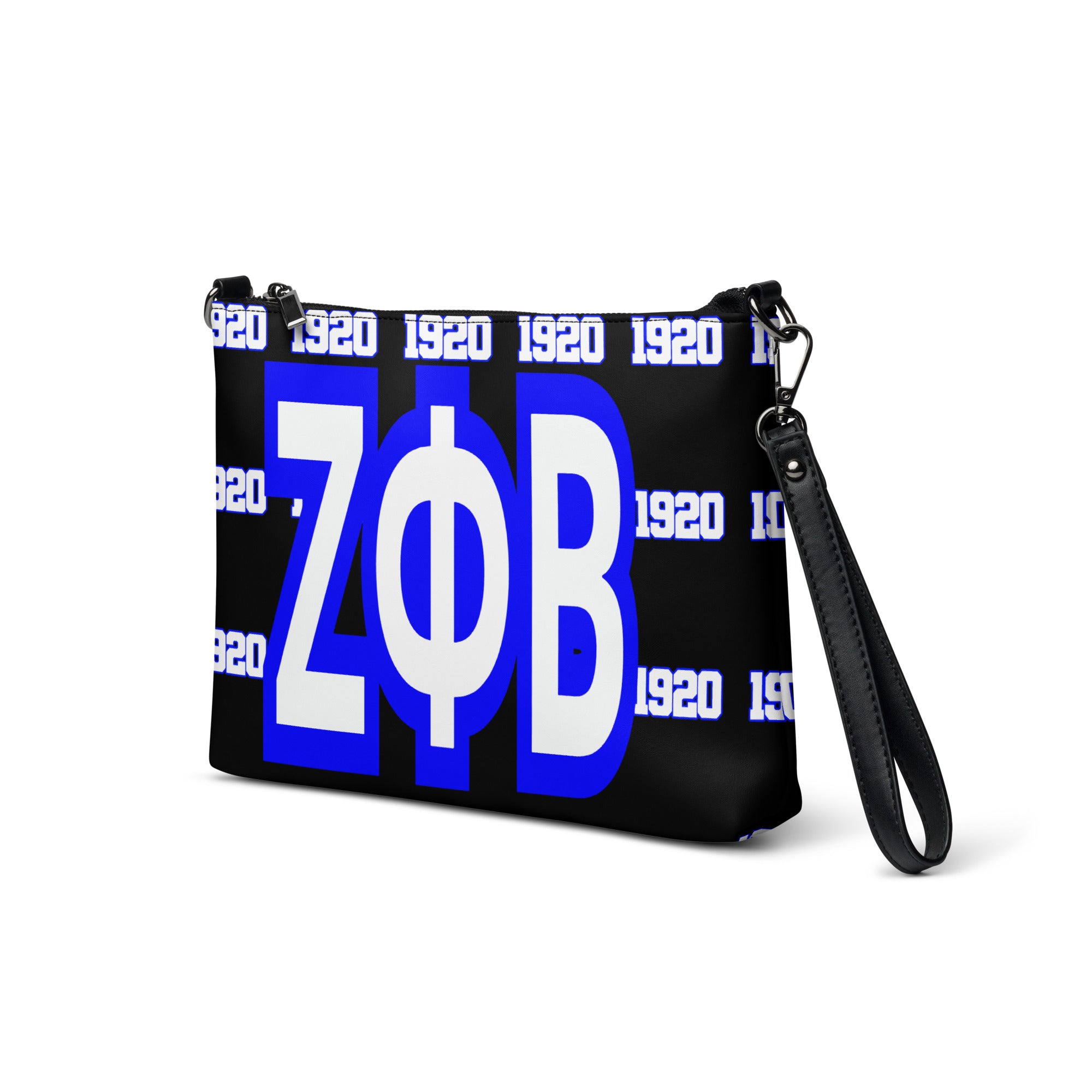 Zeta Phi Beta “Greeked” Crossbody Bag