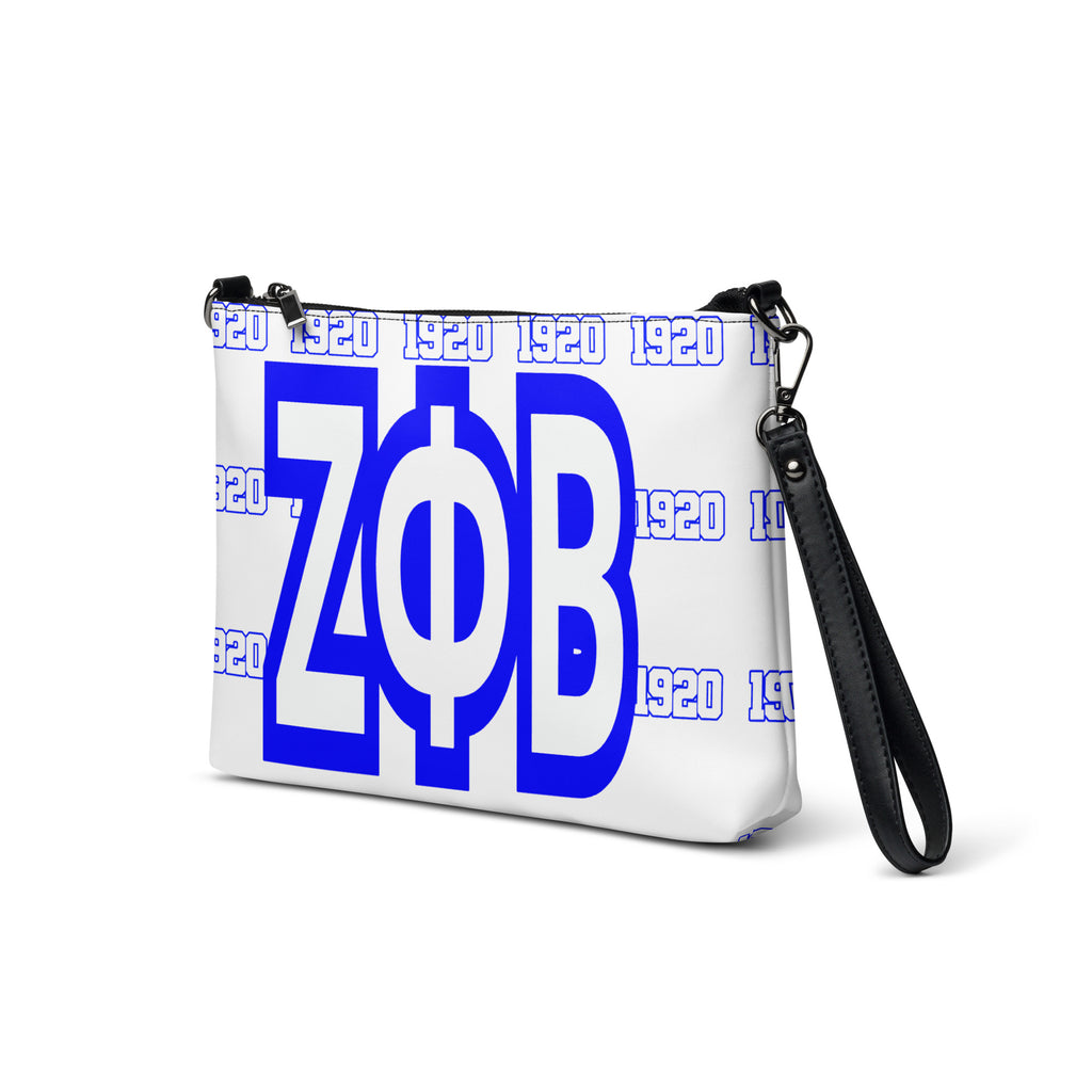 Zeta Phi Beta “Greeked” Crossbody Bag