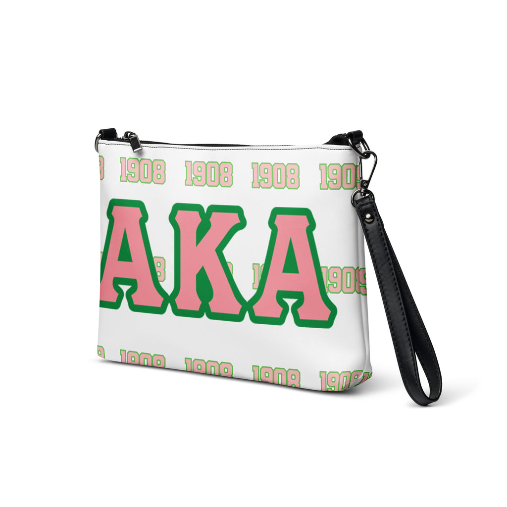 Alpha Kappa Alpha “Greeked” Crossbody Bag