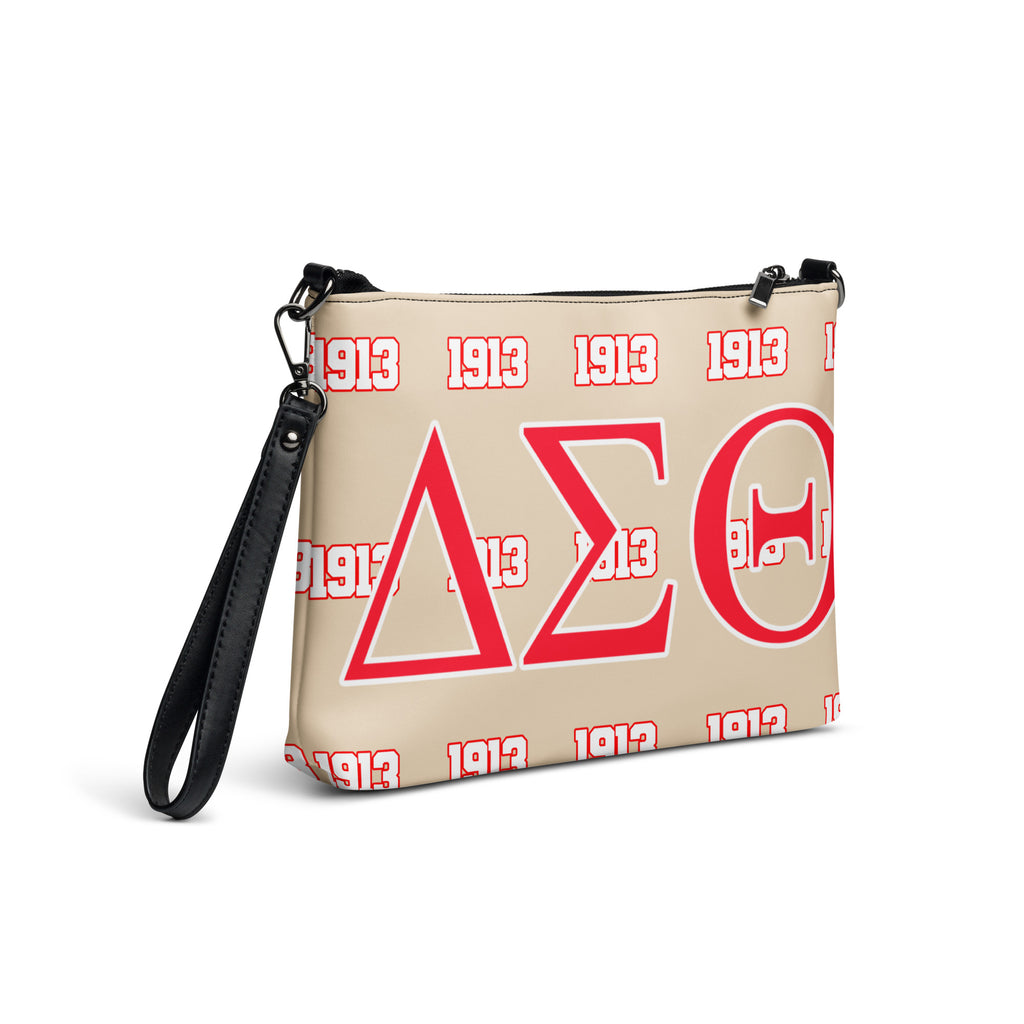 Delta Sigma Theta “Greeked” Crossbody Bag