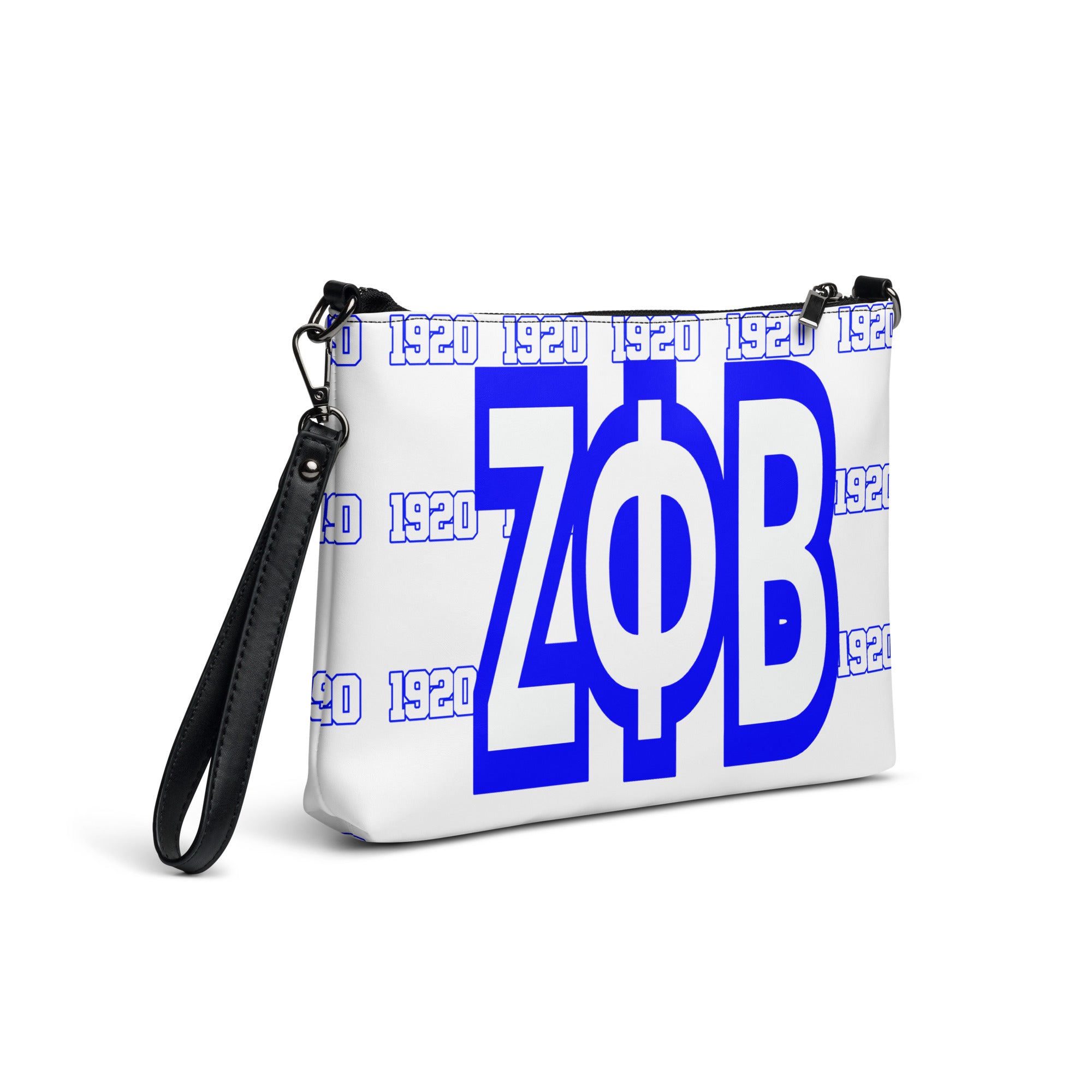 Zeta Phi Beta “Greeked” Crossbody Bag