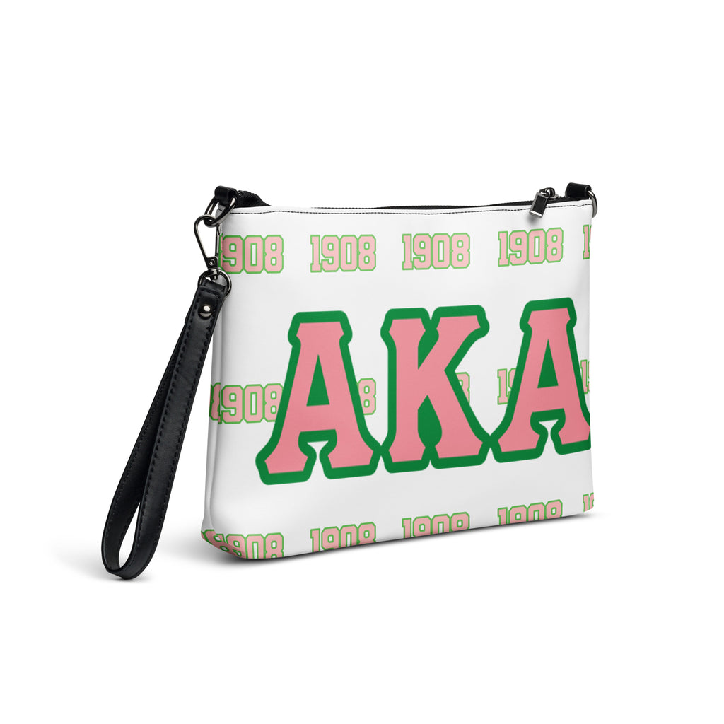 Alpha Kappa Alpha “Greeked” Crossbody Bag