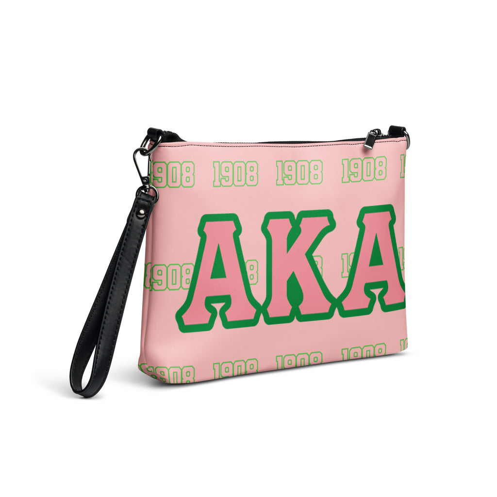 Alpha Kappa Alpha “Greeked” Crossbody Bag