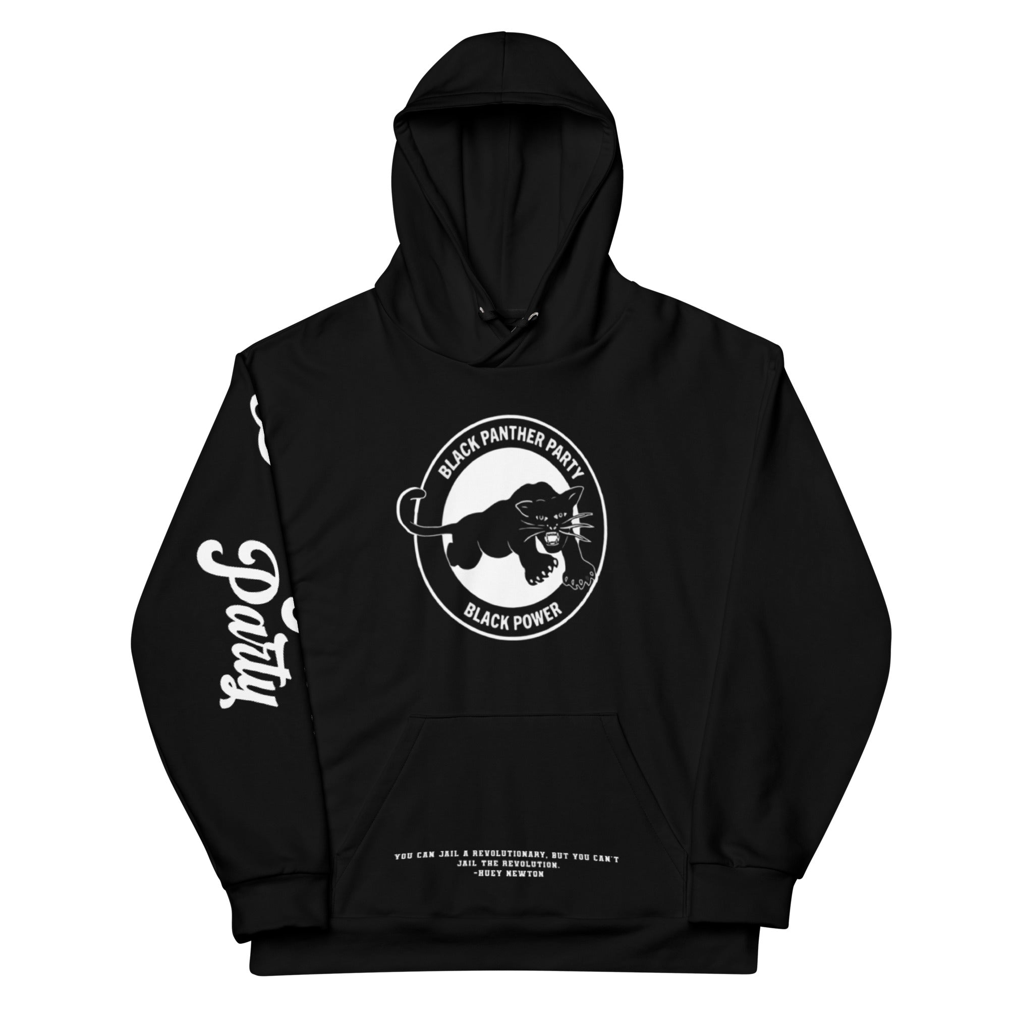 Black Panther Party Pennant Unisex Hoodie