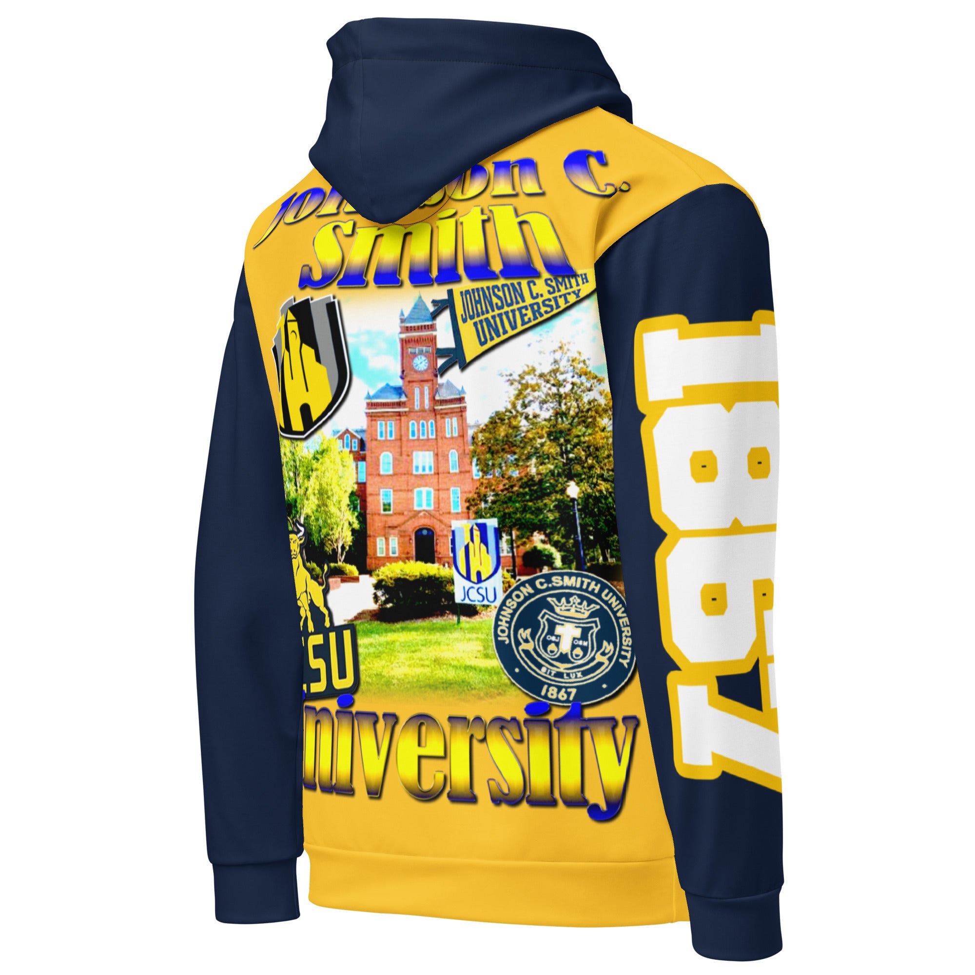 Johnson C. Smith Unisex Collegiate Hoodie