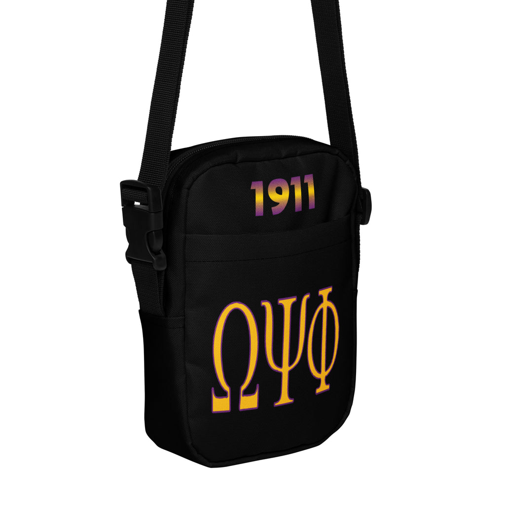 Omega Psi Phi Utility Crossbody Bag