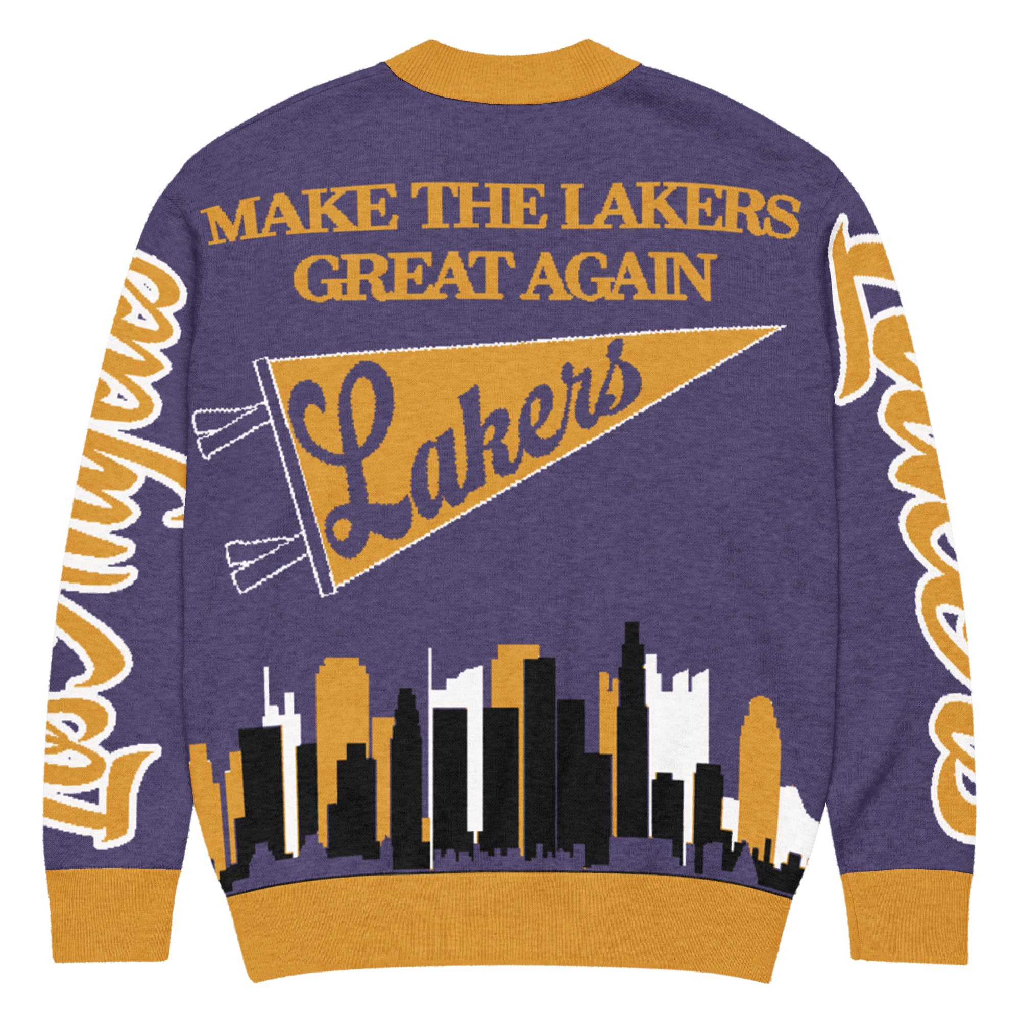 Los Angeles Lakers Unisex Knitted Cardigan
