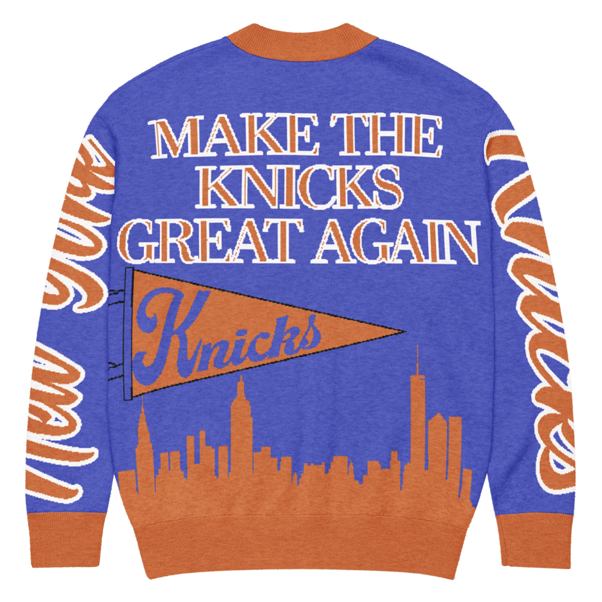 New York Knicks Unisex Knitted Cardigan
