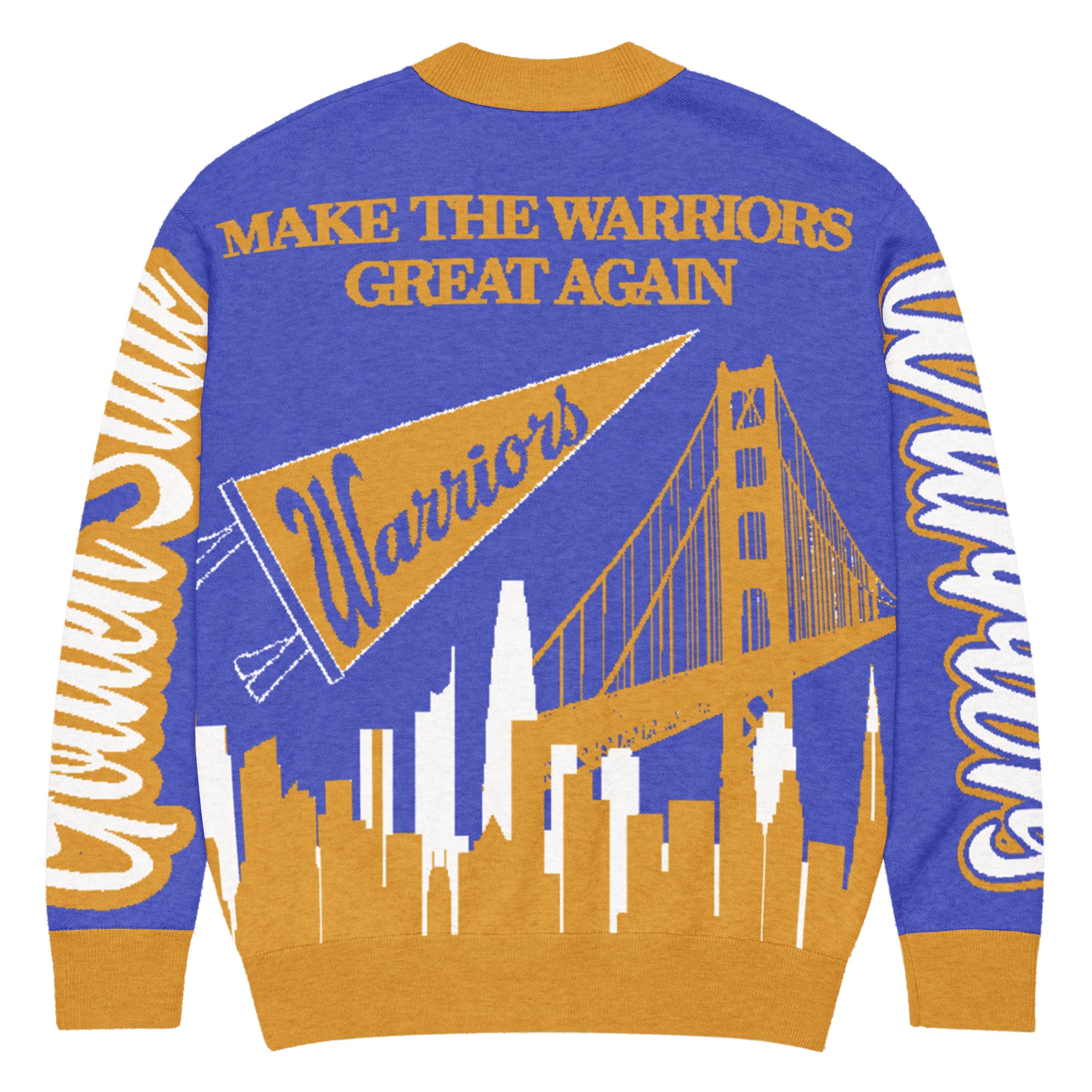 Golden State Warriors Knitted Cardigan