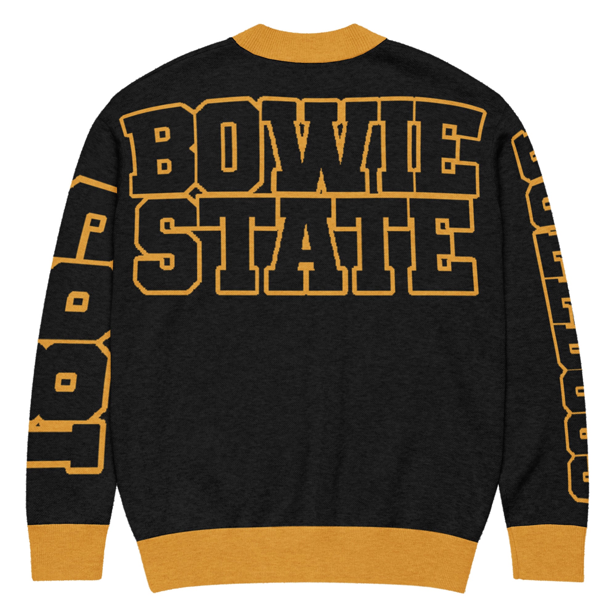 Bowie State Unisex Knitted Cardigan