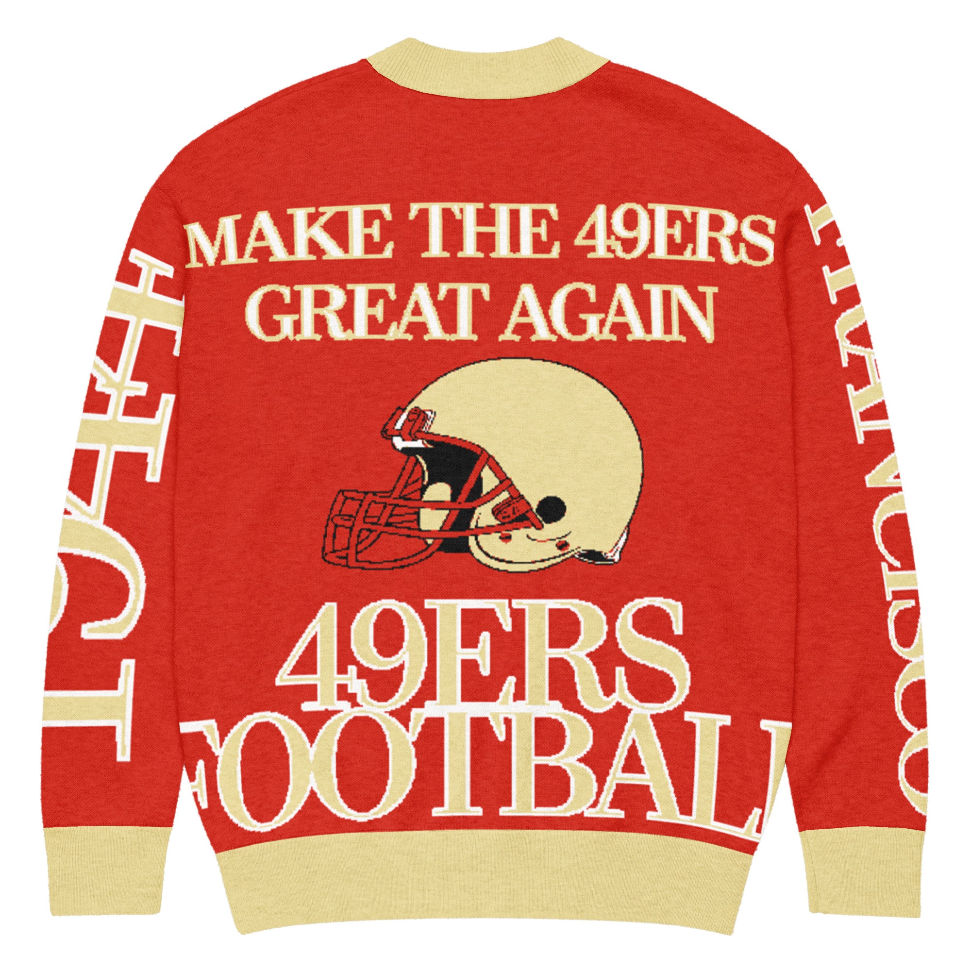 49ers Football Unisex Knitted Cardigan