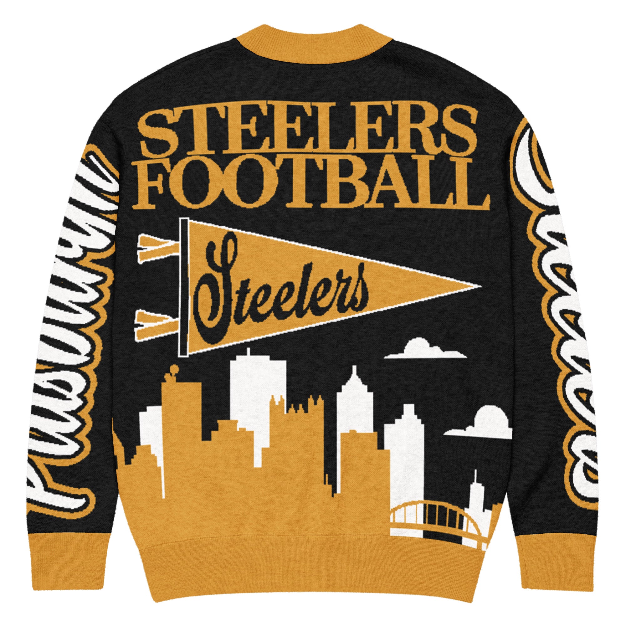 Pittsburgh Steelers Unisex Knitted Cardigan
