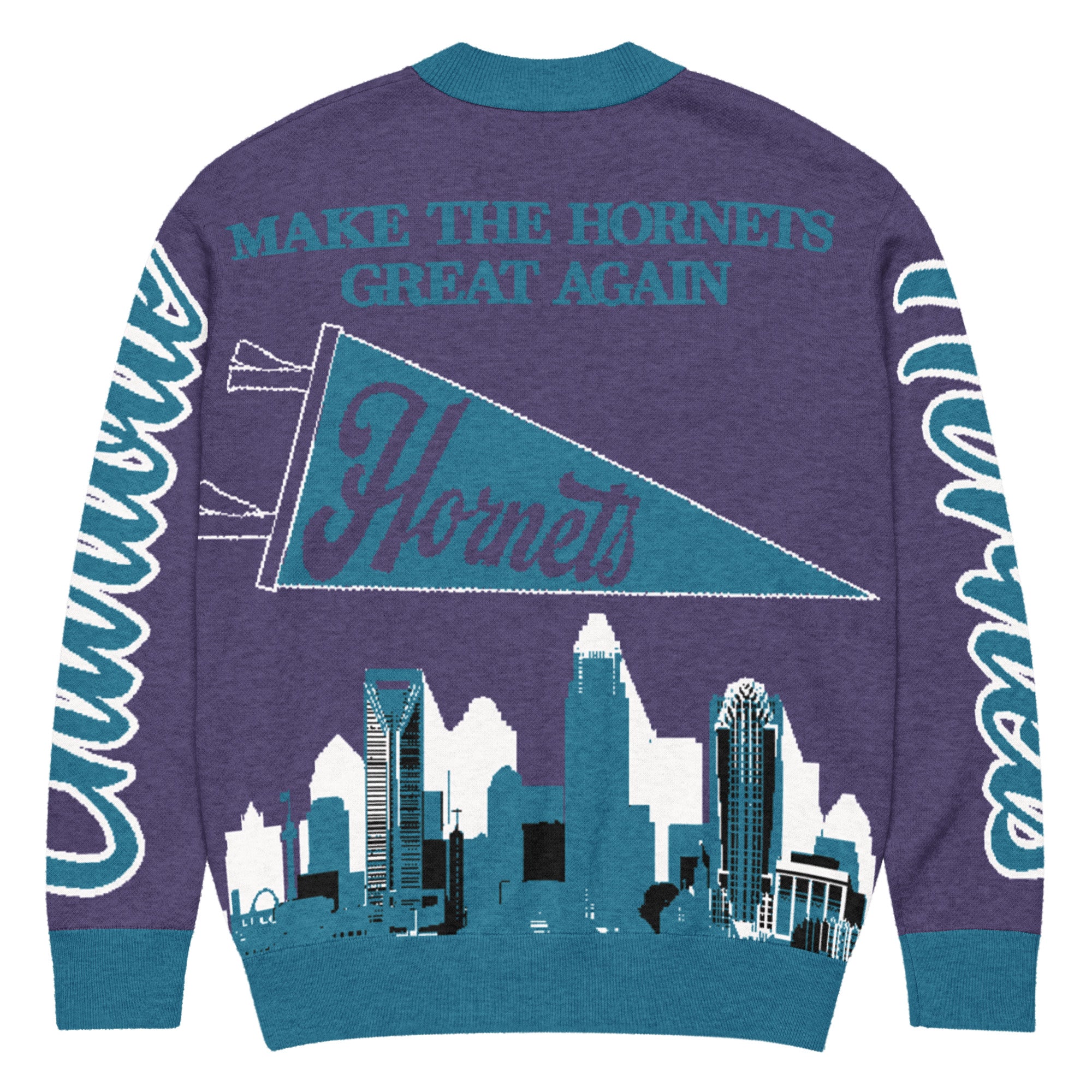Charlotte Hornets Unisex Knitted Cardigan