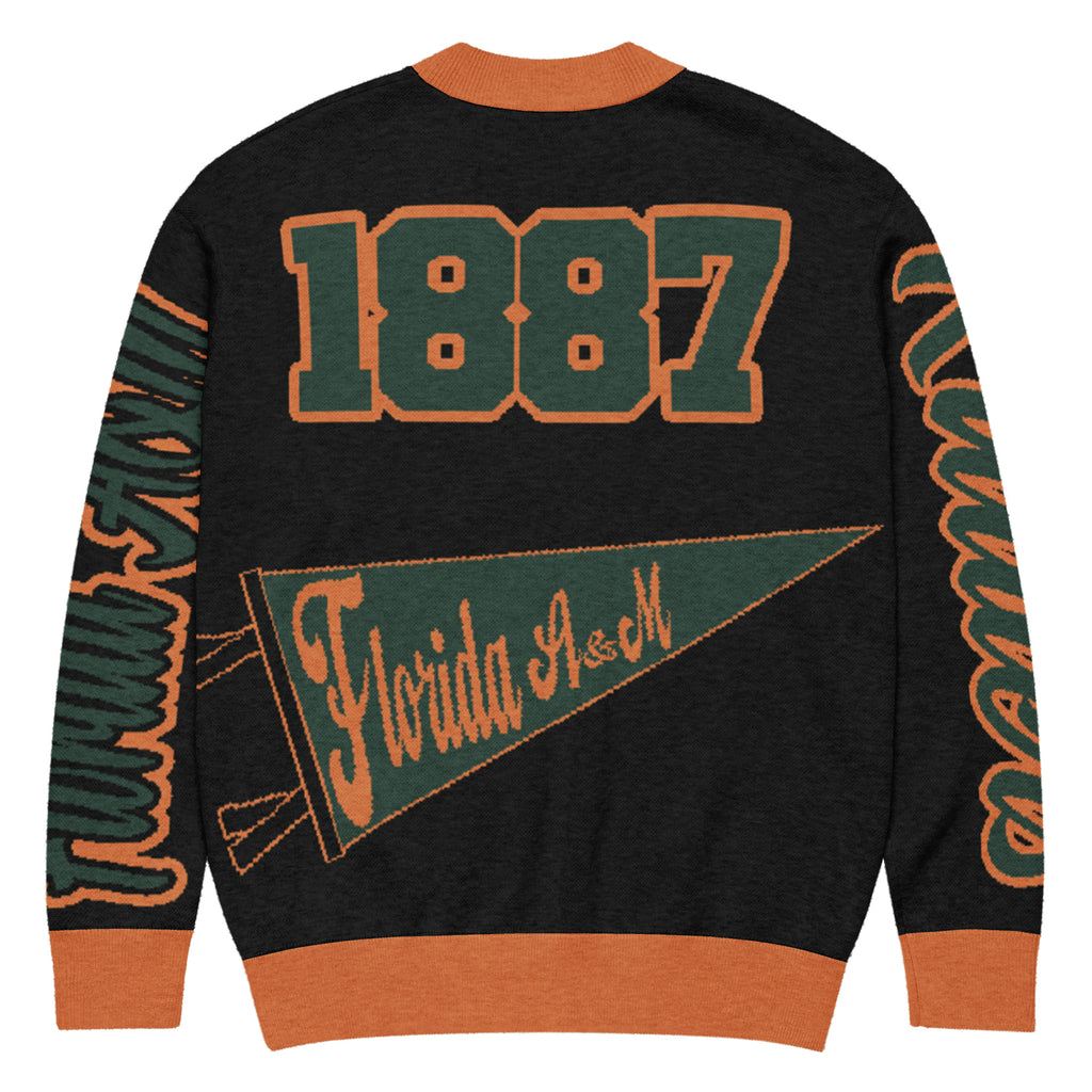 Florida A&M Varsity Unisex Knitted Cardigan