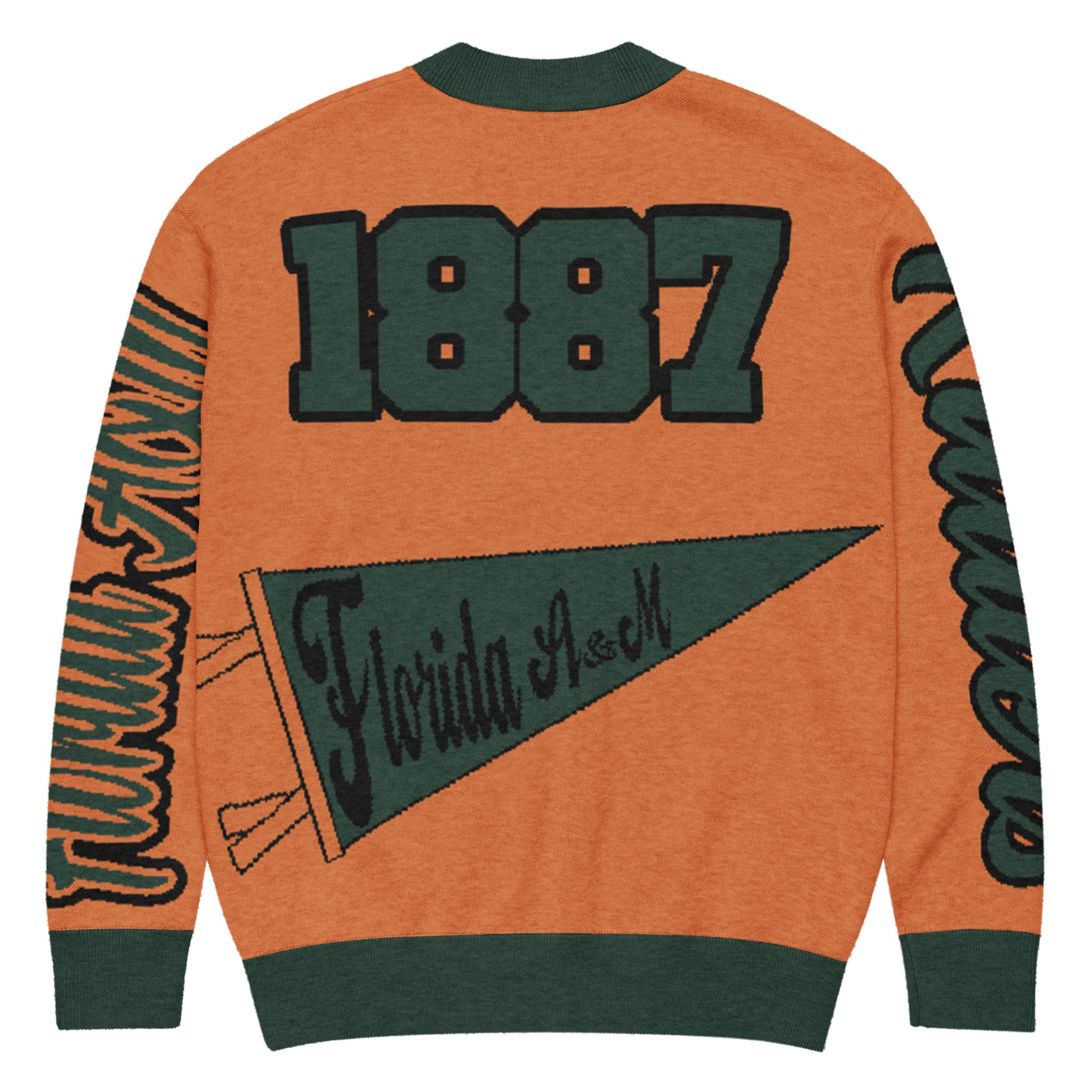 Florida A&M Varsity Unisex Knitted Cardigan