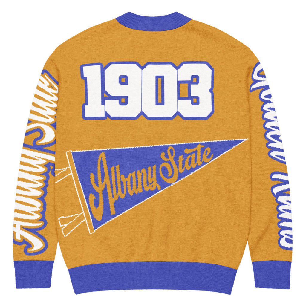 Albany State University Knitted Cardigan