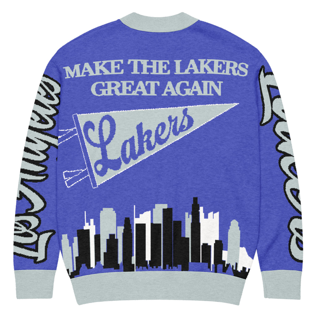 Los Angeles Lakers Unisex Knitted Cardigan