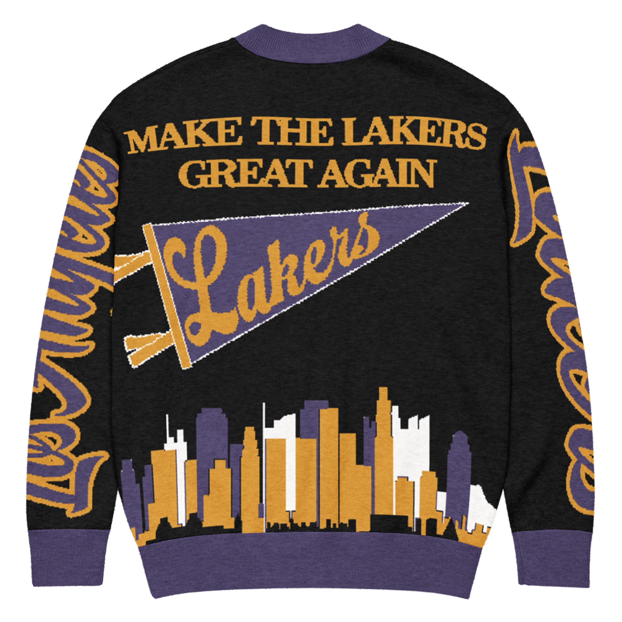 Los Angeles Lakers Unisex Knitted Cardigan