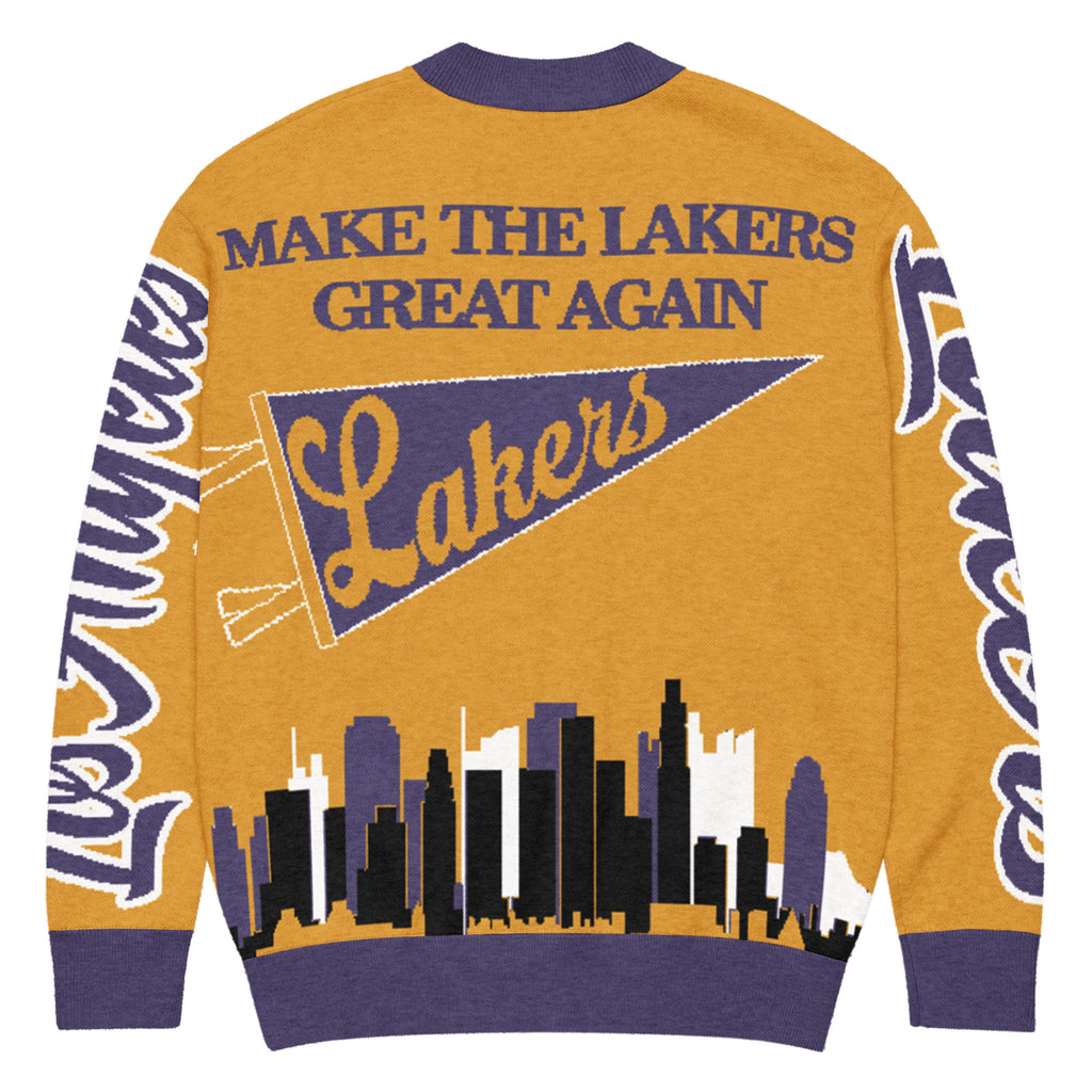 Los Angeles Lakers Unisex Knitted Cardigan