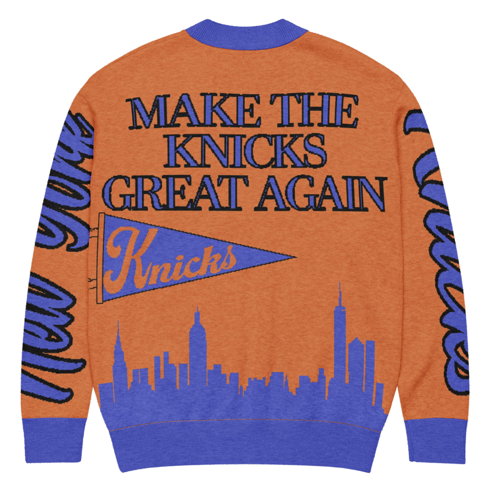New York Knicks Unisex Knitted Cardigan