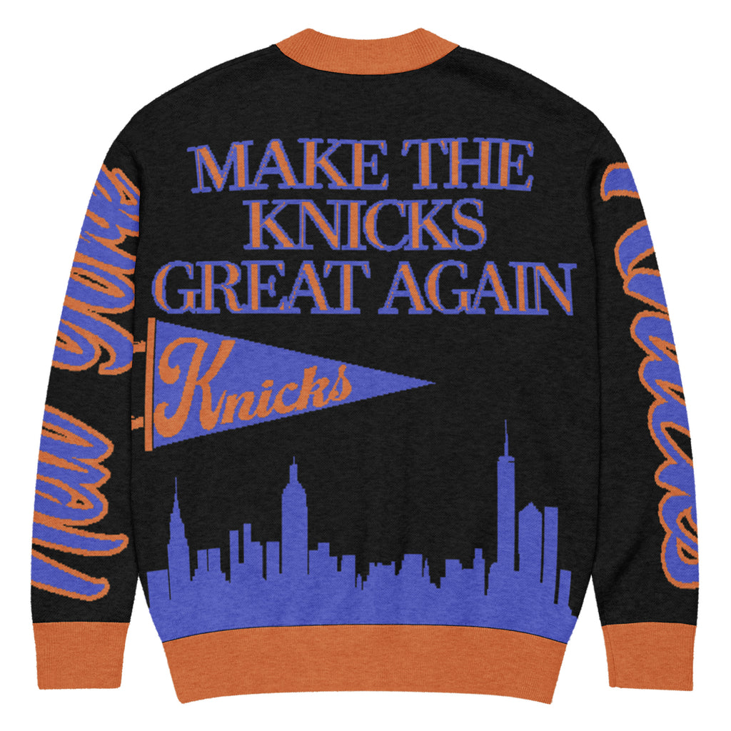 New York Knicks Unisex Knitted Cardigan