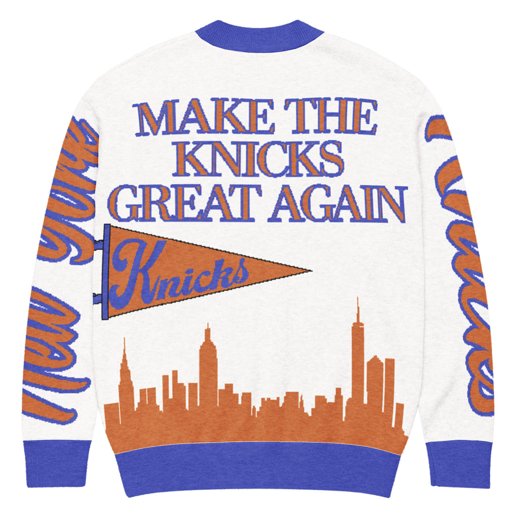 New York Knicks Unisex Knitted Cardigan