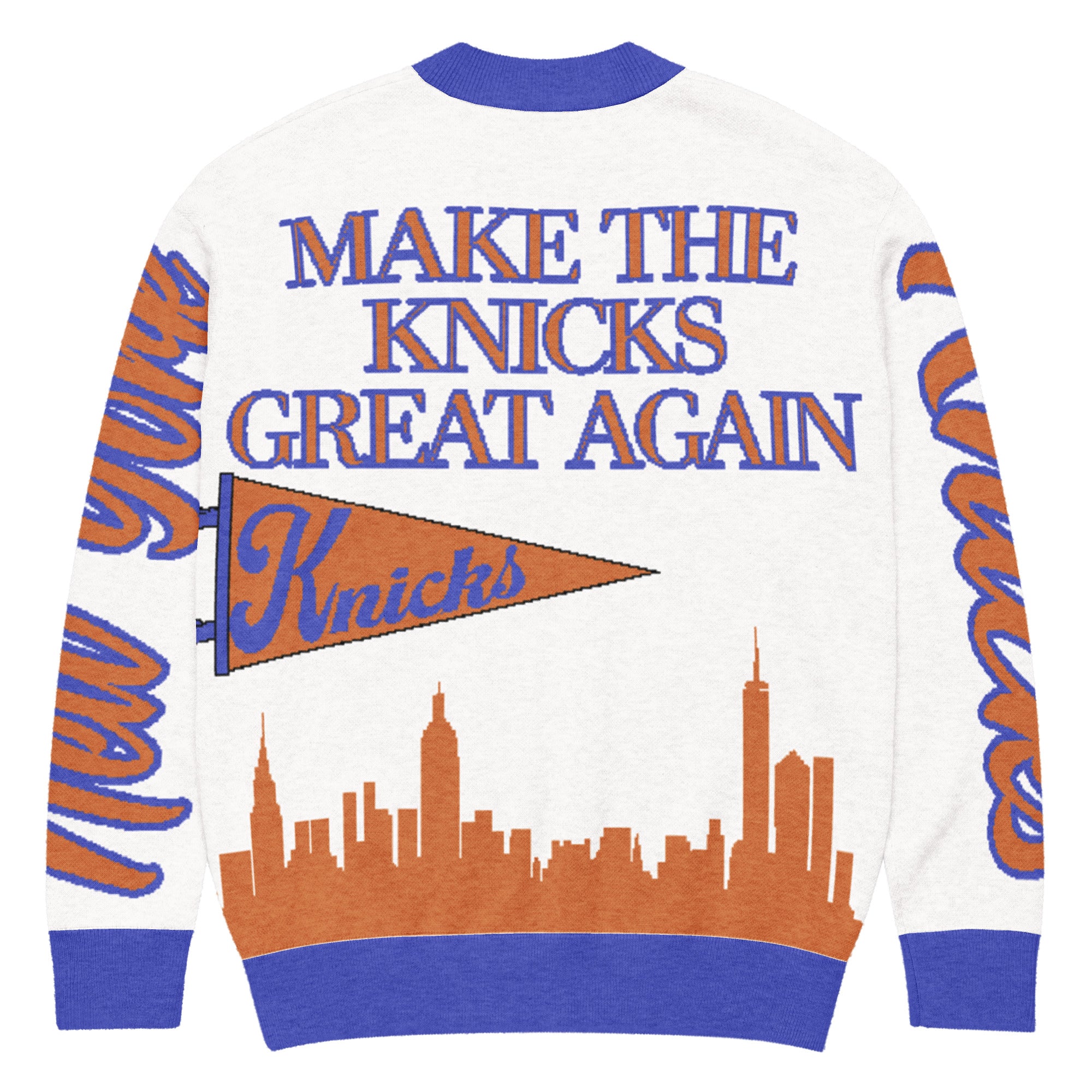 New York Knicks Unisex Knitted Cardigan