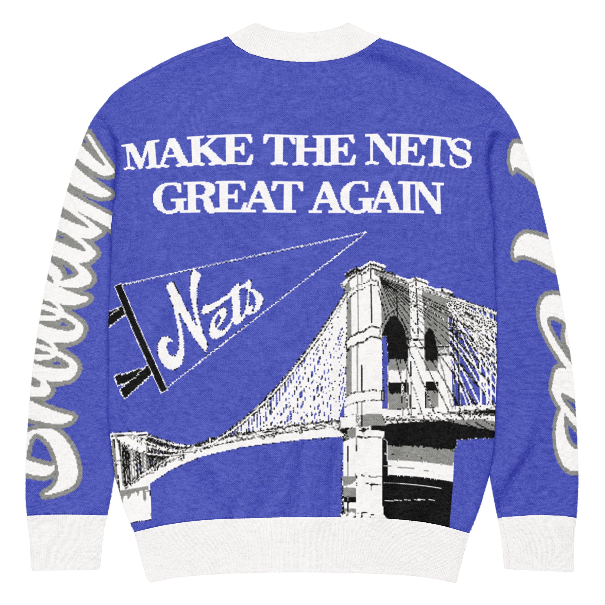 Brooklyn Nets Unisex Knitted Cardigan