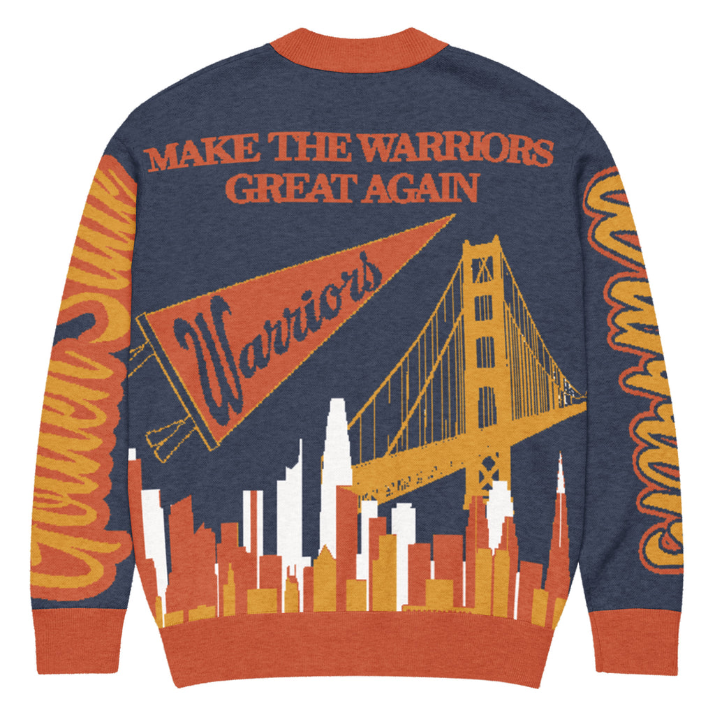 Golden State Warriors Knitted Cardigan