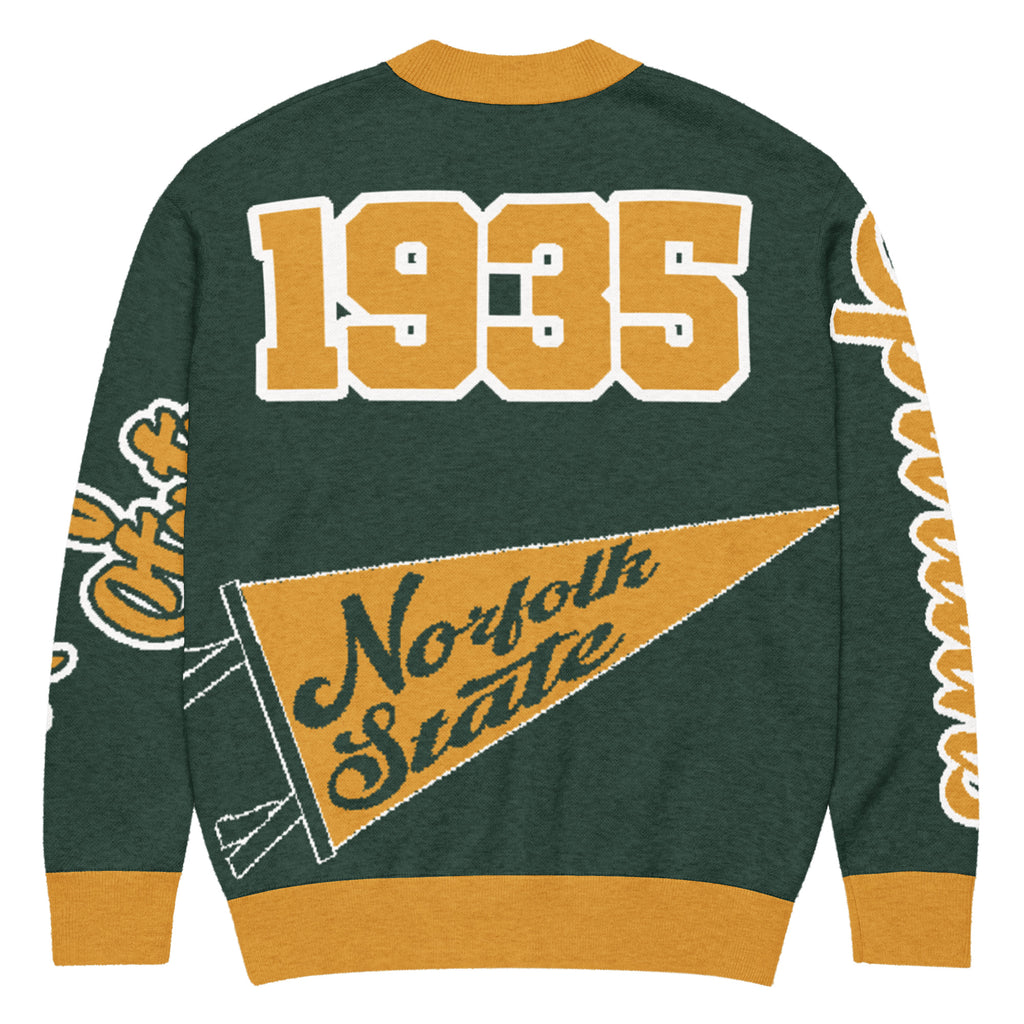 Norfolk State University Knitted Cardigan