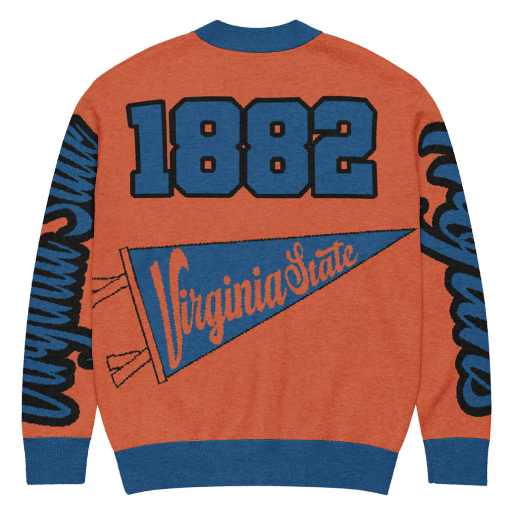 Virginia State Unisex Knitted Cardigan