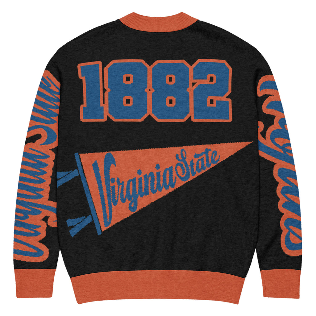 Virginia State Unisex Knitted Cardigan