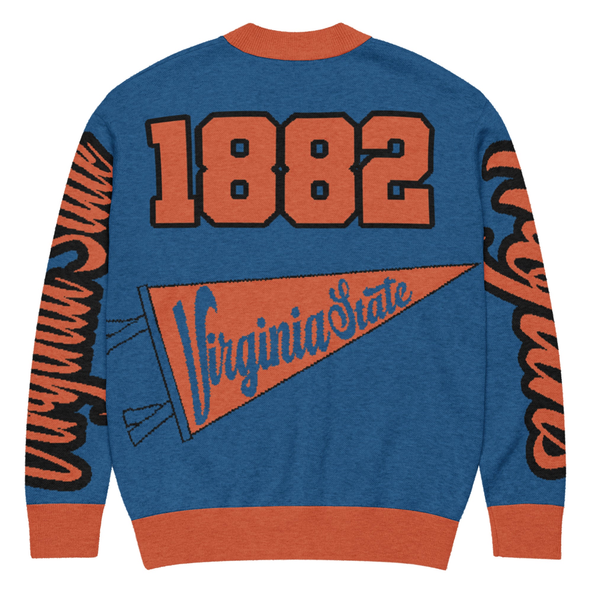 Virginia State Unisex Knitted Cardigan