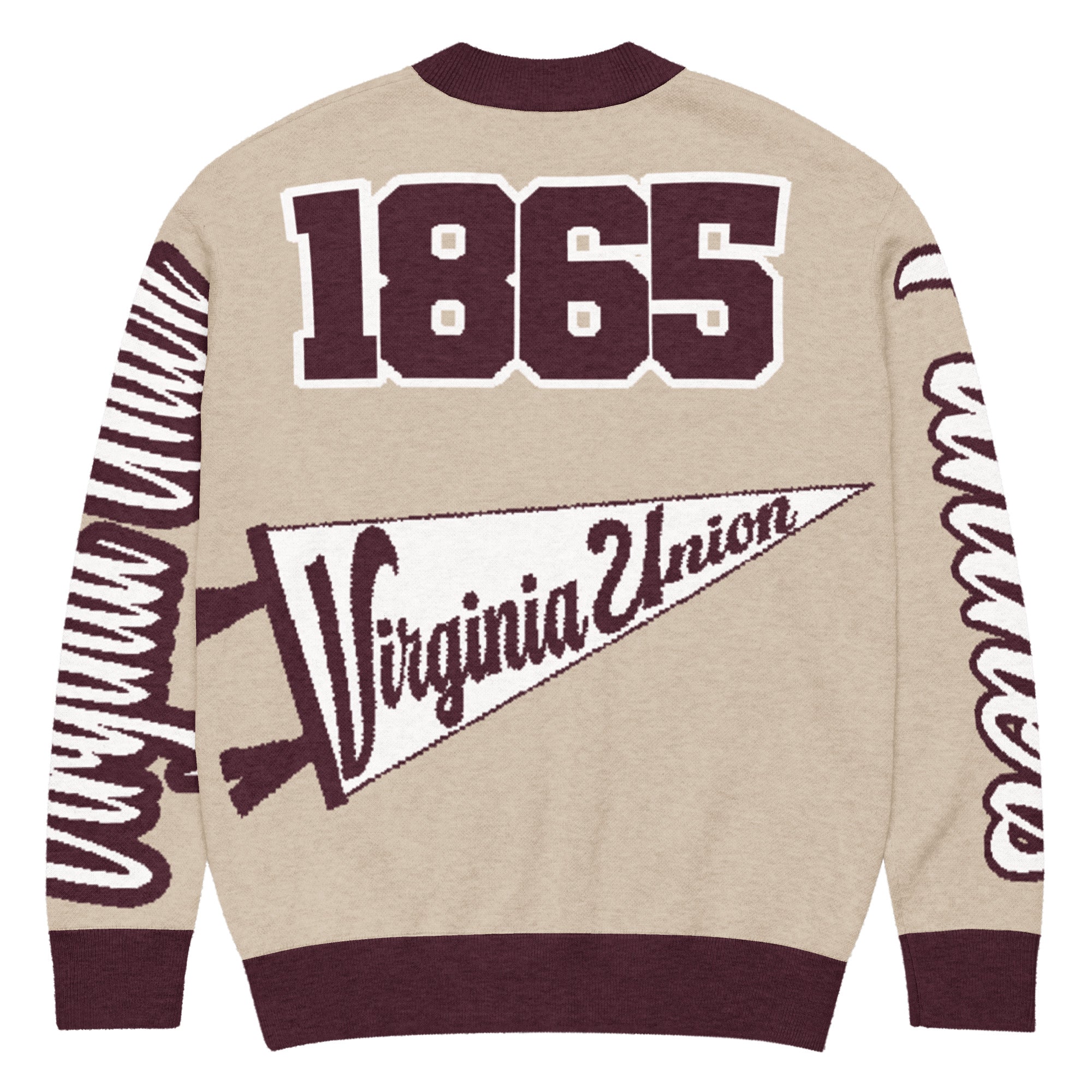 Virginia Union Unisex Knitted Cardigan