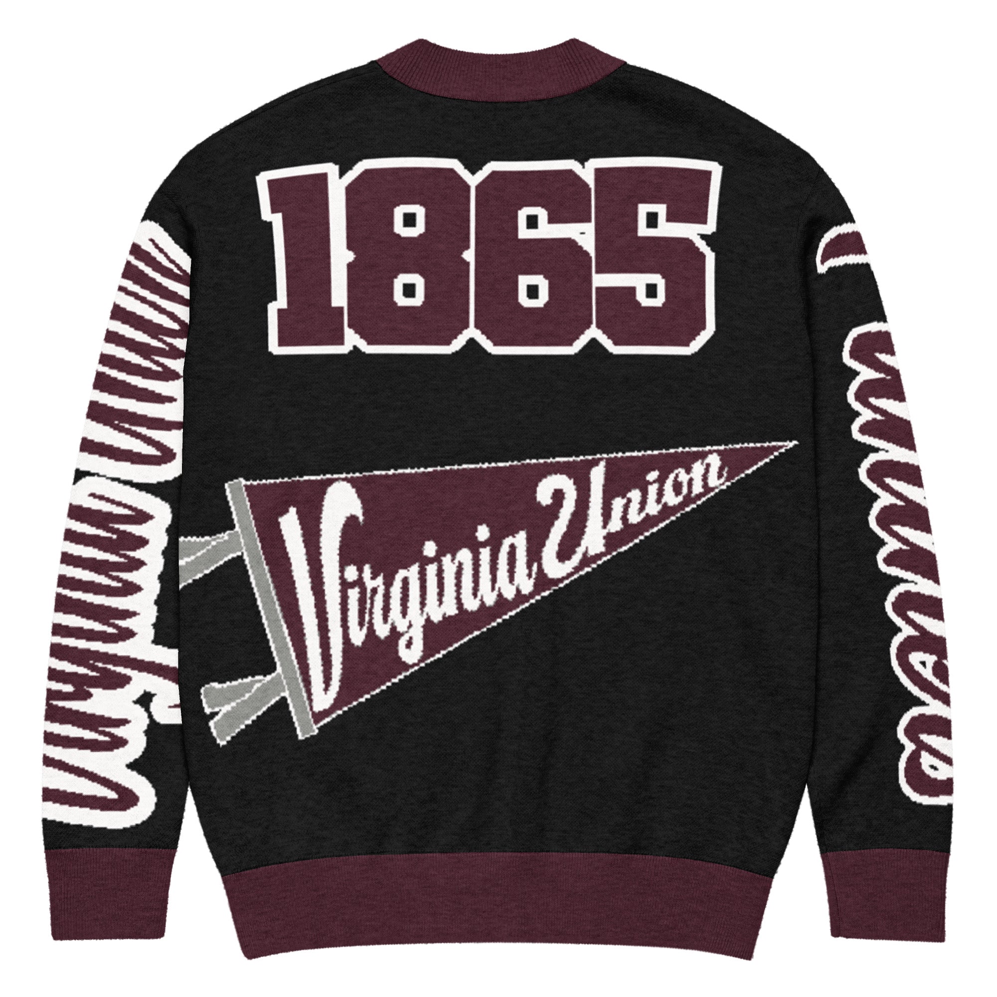 Virginia Union Unisex Knitted Cardigan