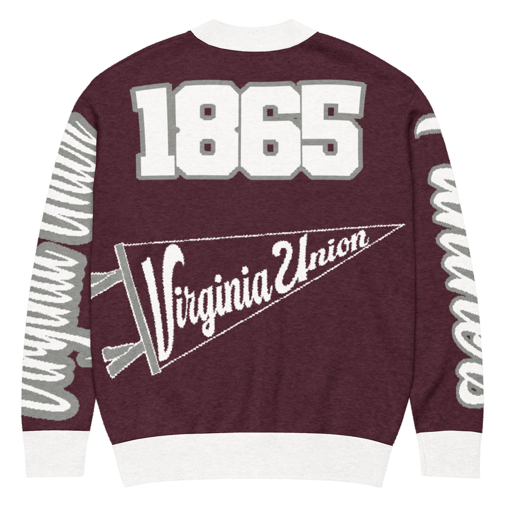 Virginia Union Unisex Knitted Cardigan