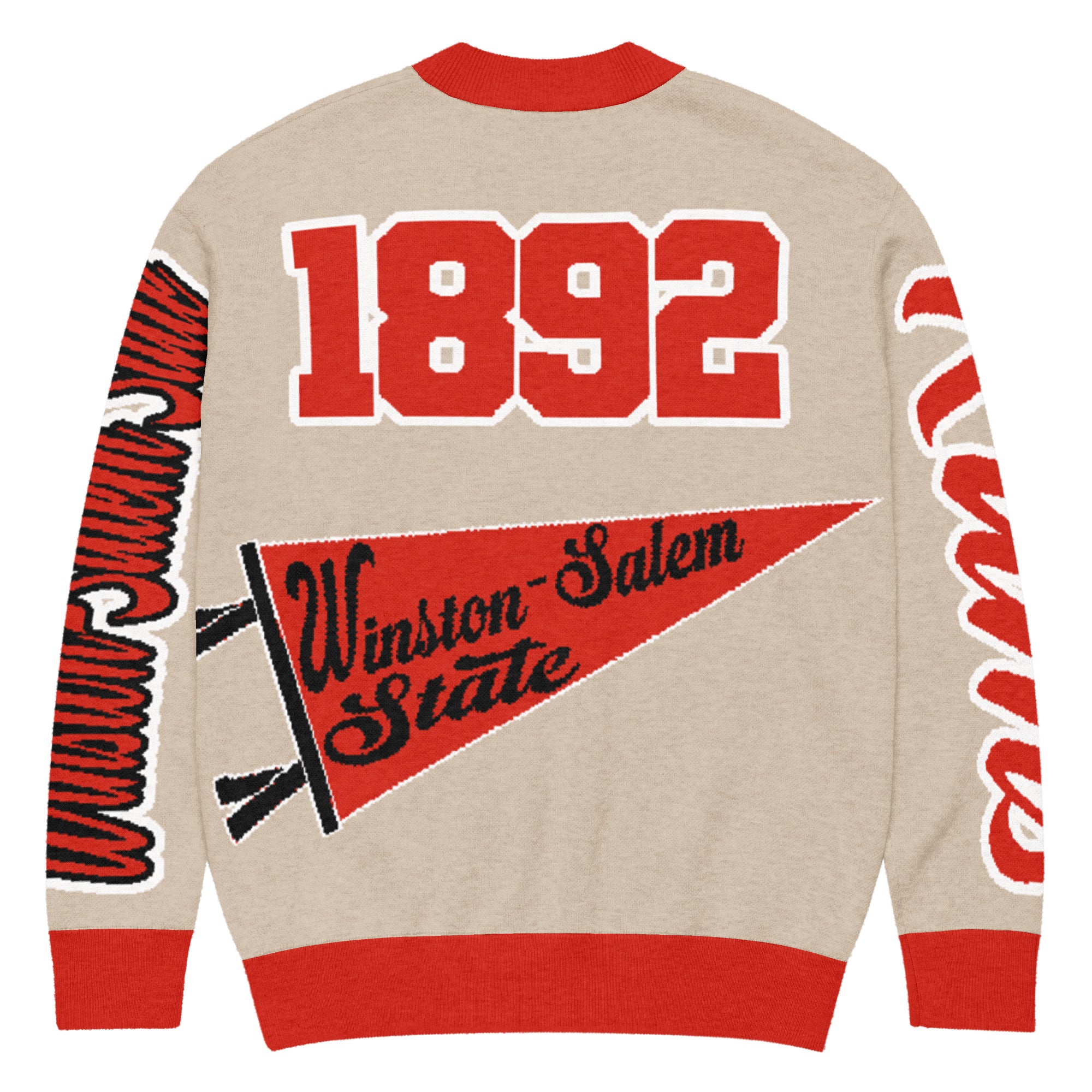 Winston-Salem State Knitted Cardigan