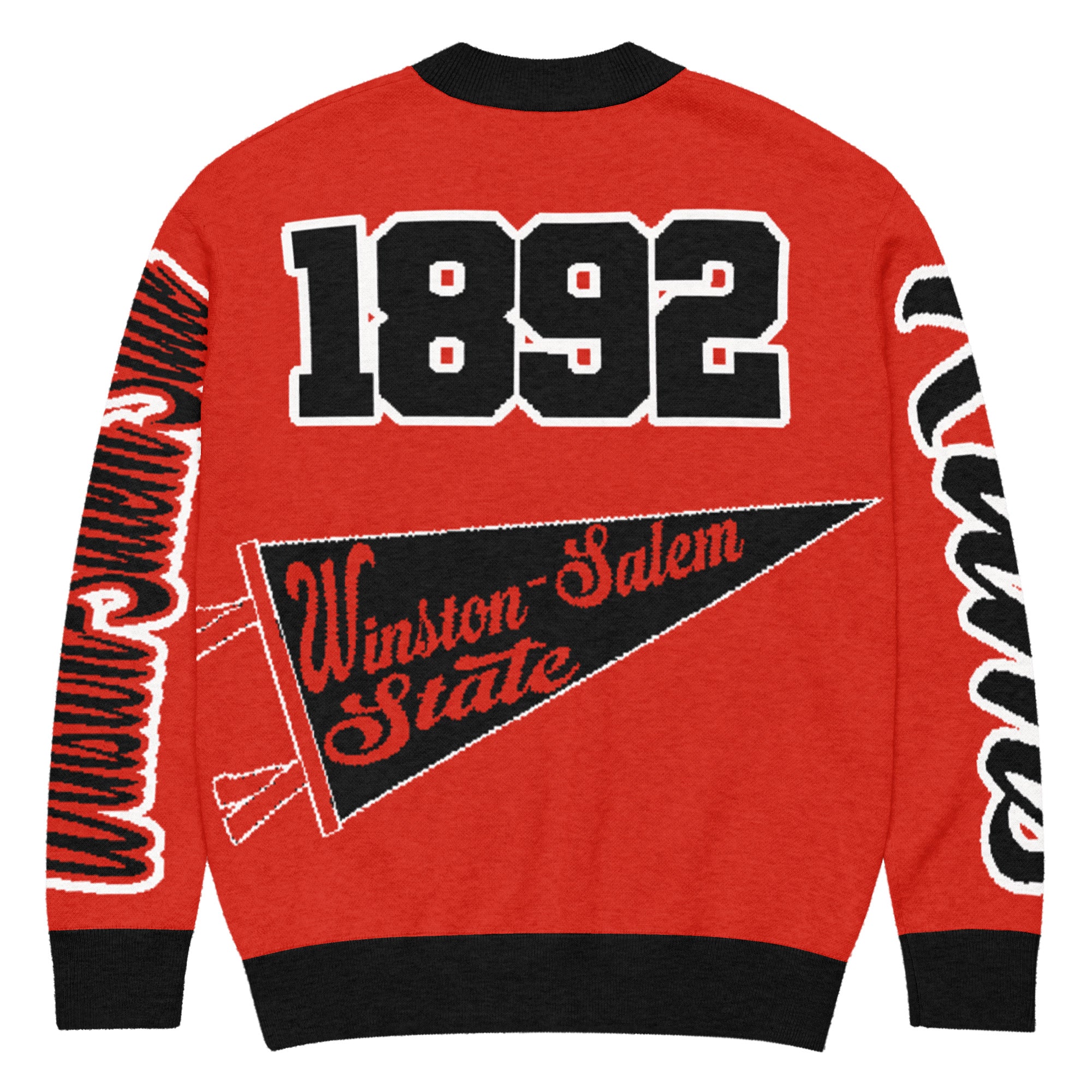 Winston-Salem State Knitted Cardigan