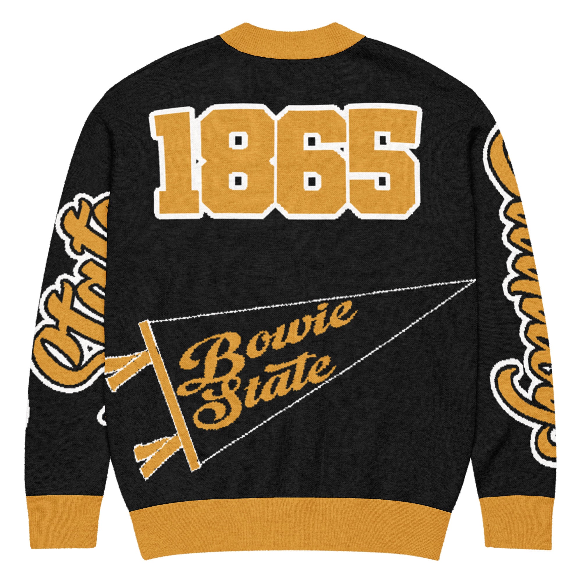 Bowie State Unisex Knitted Cardigan