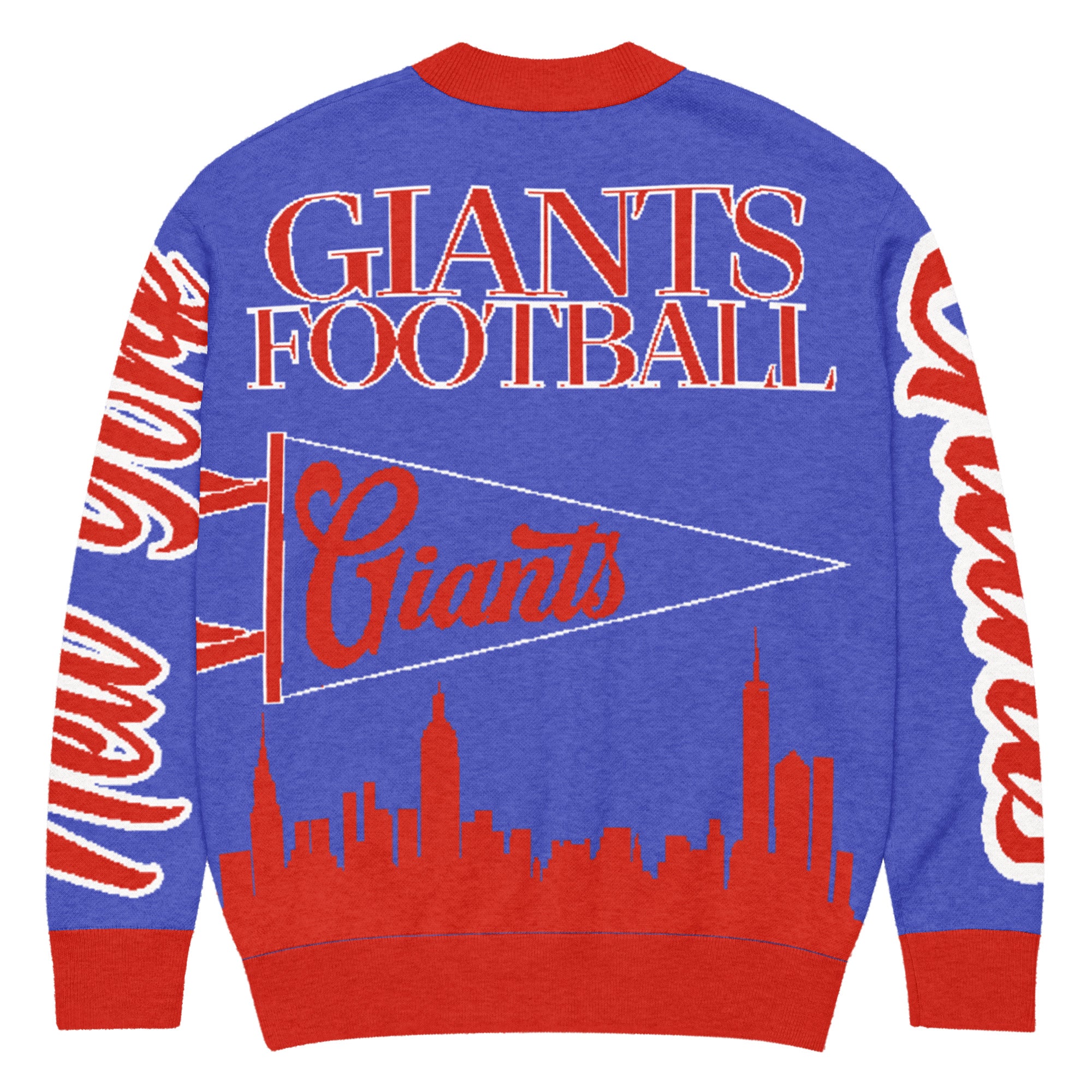 New York Giants Unisex Knitted Cardigan