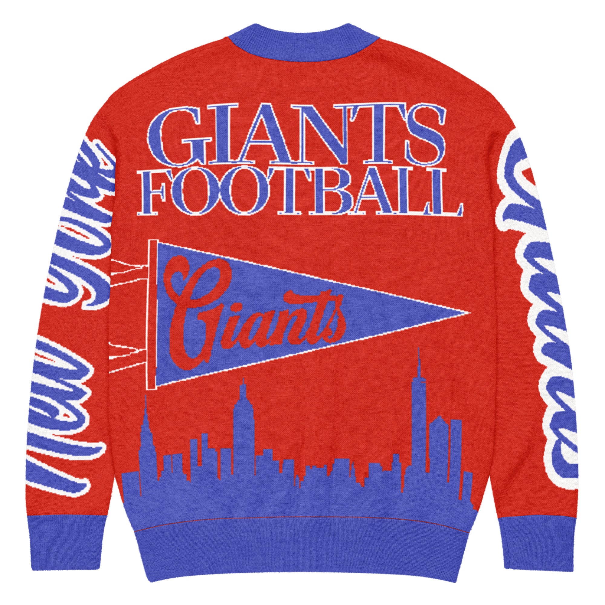 New York Giants Unisex Knitted Cardigan