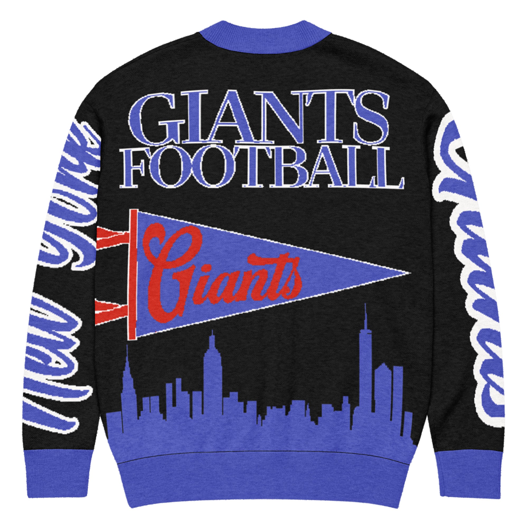 New York Giants Unisex Knitted Cardigan