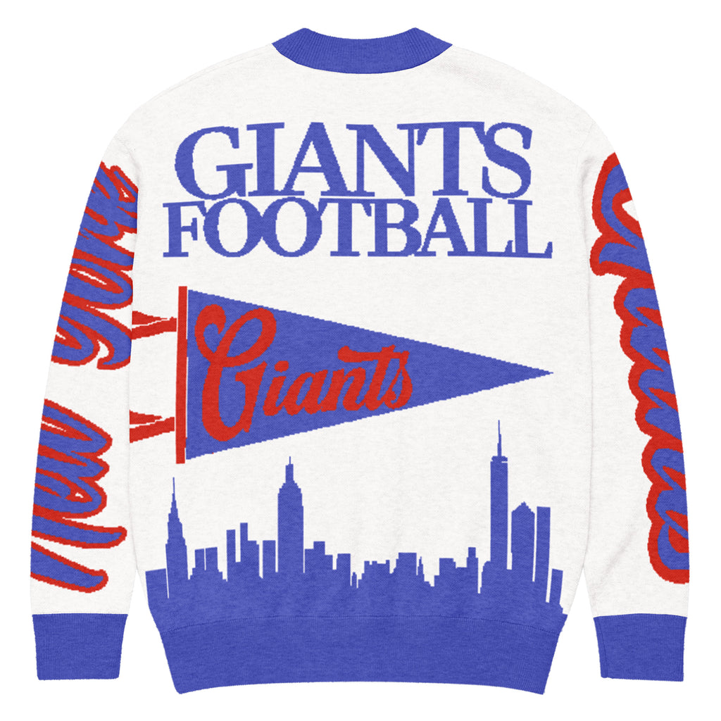 New York Giants Unisex Knitted Cardigan