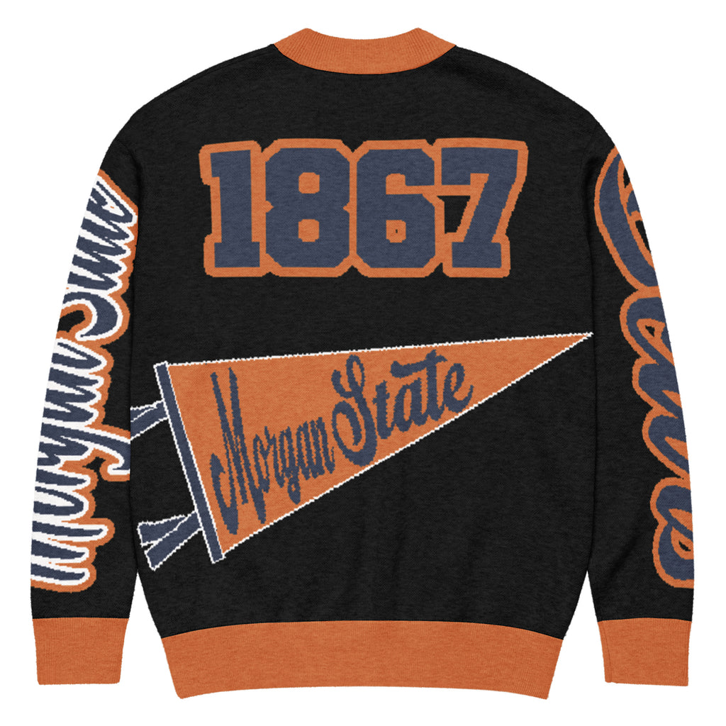 Morgan State Unisex Knitted Cardigan