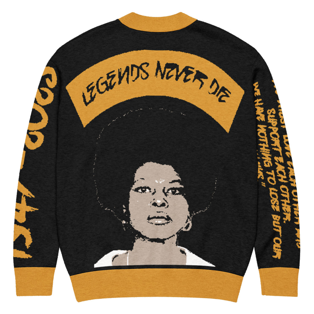 Assata Shakur x Legends Never Die Knitted Cardigan