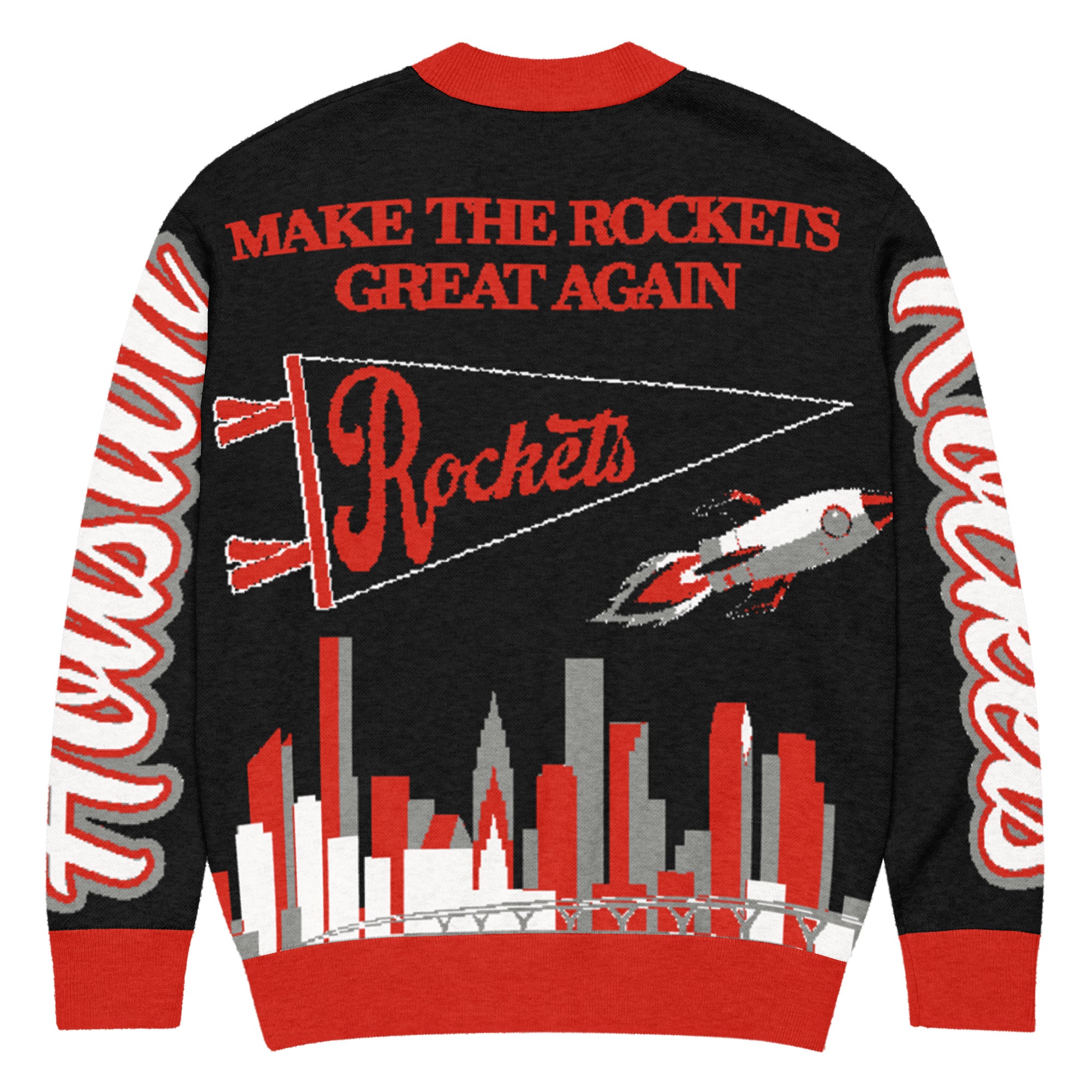 Houston Rockets Unisex Knitted Cardigan